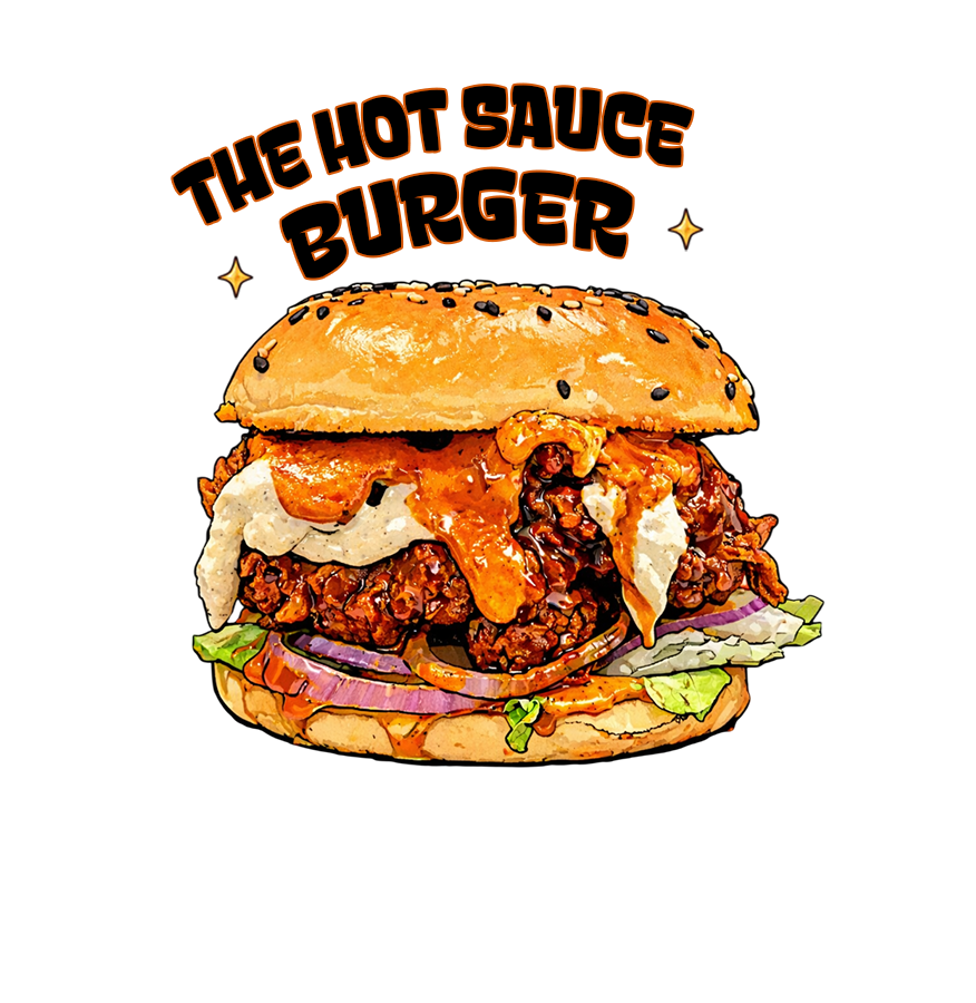 THE HOT SAUCE BURGER