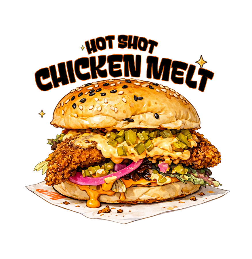HOT SHOT CHICKEN MELT