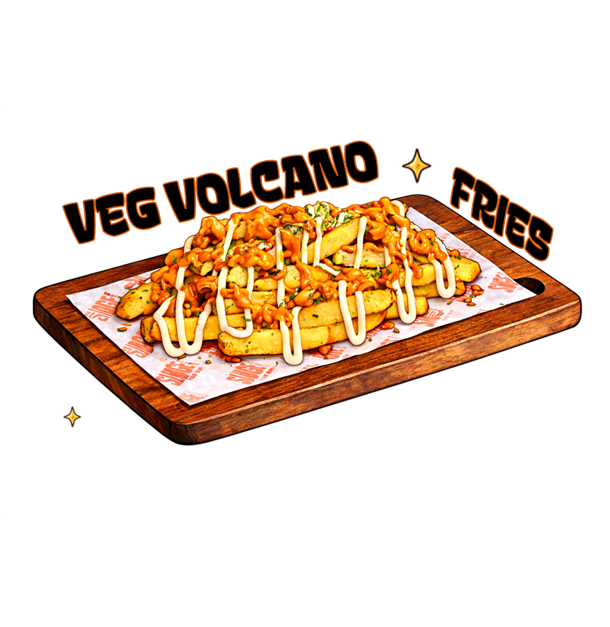 VEG VOLCANO FRIES